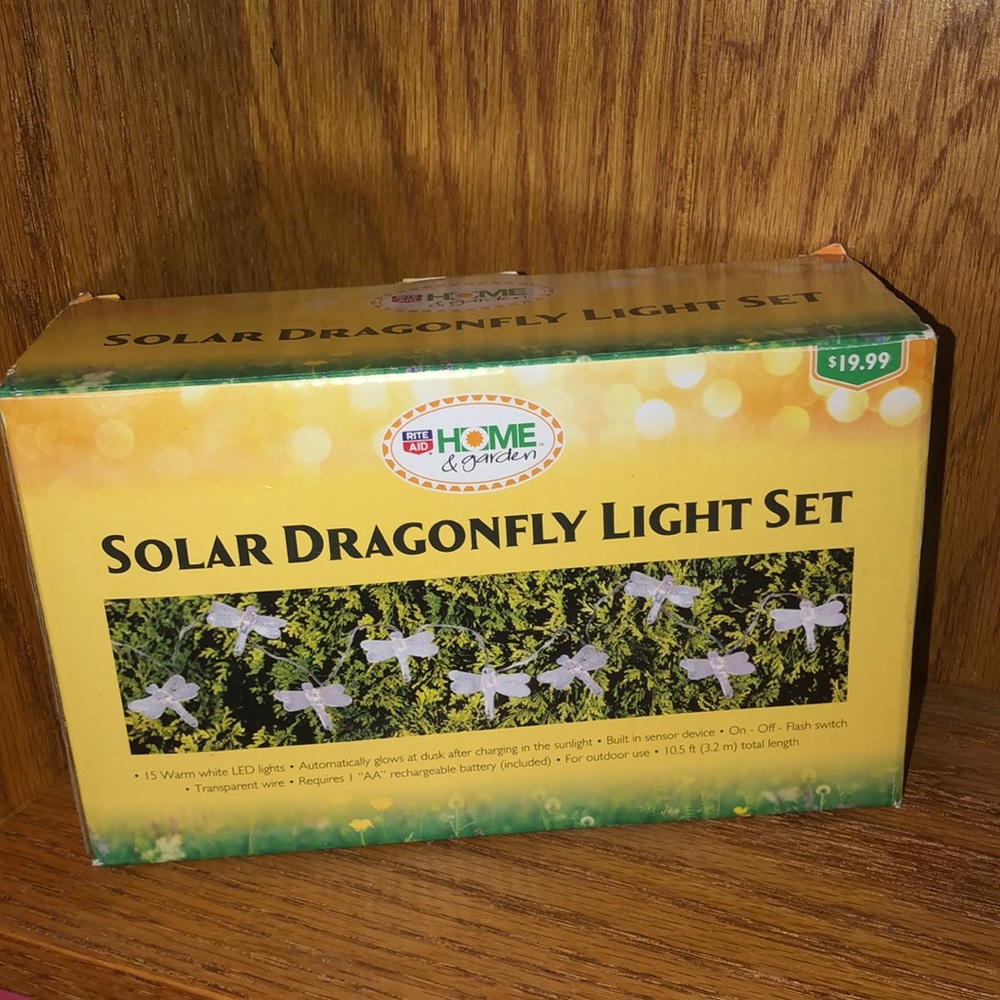 Solar Dragonfly Light set